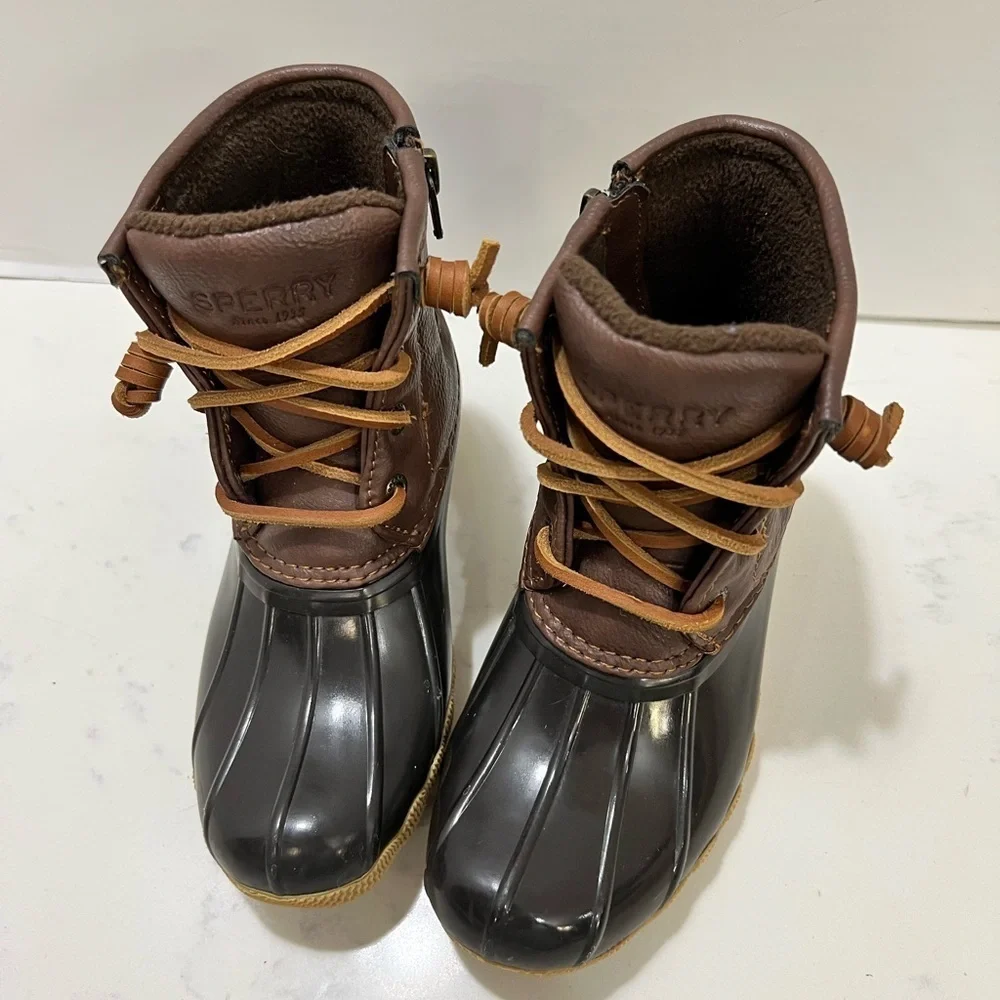 Sperry Kids Two-Tone Duck Boots